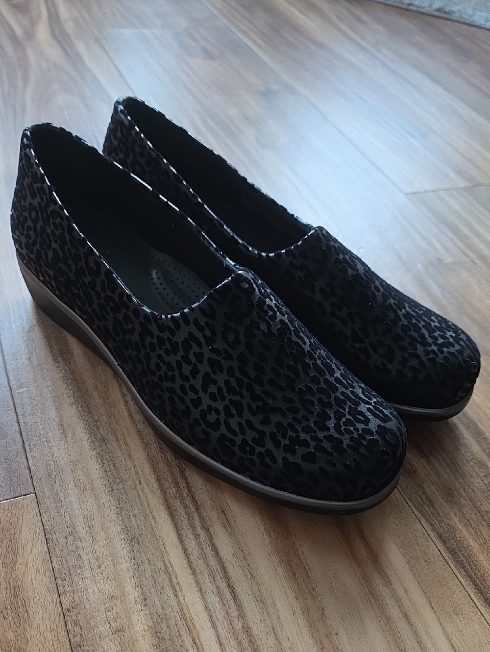 SAS Womens Bliss-black Leopard